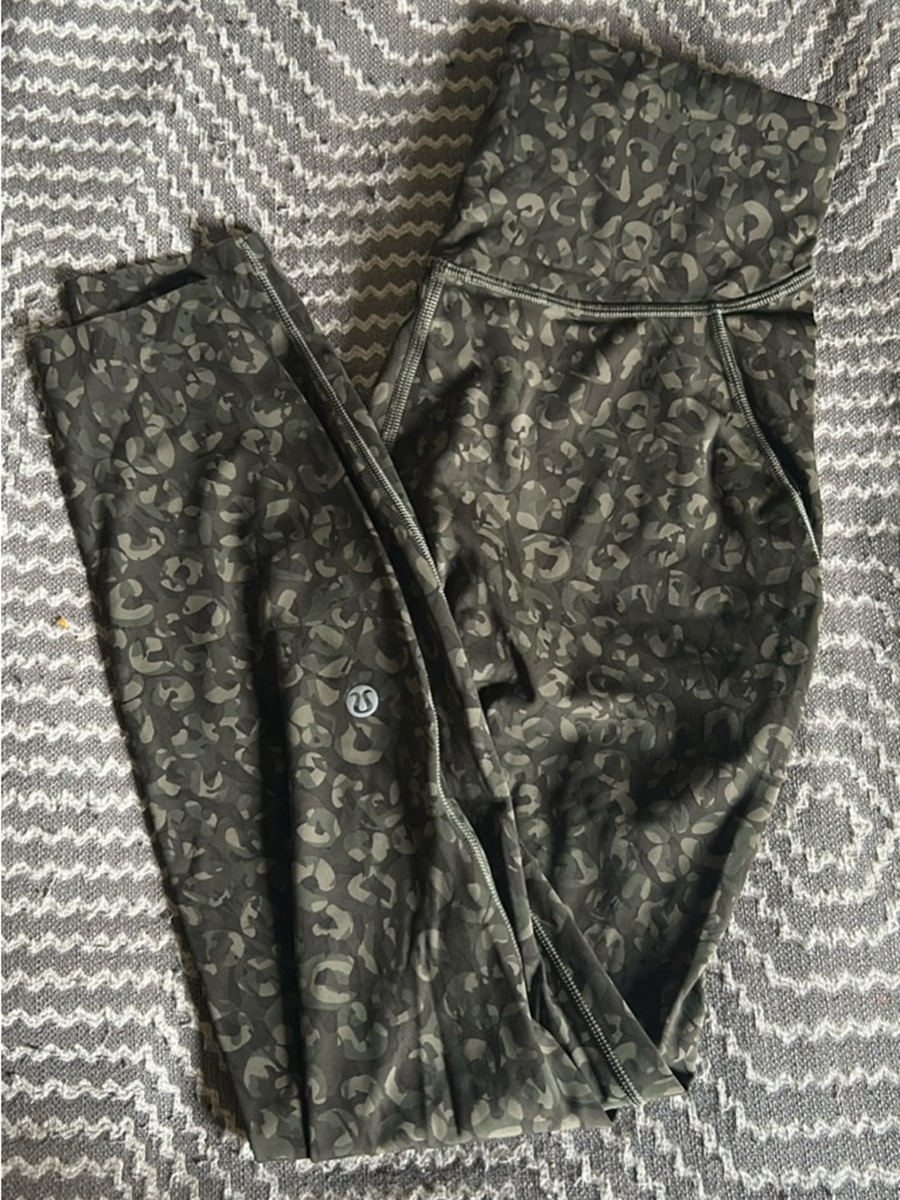lululemon Align™ High-Rise Pant 25"
 Dark Olive Camo